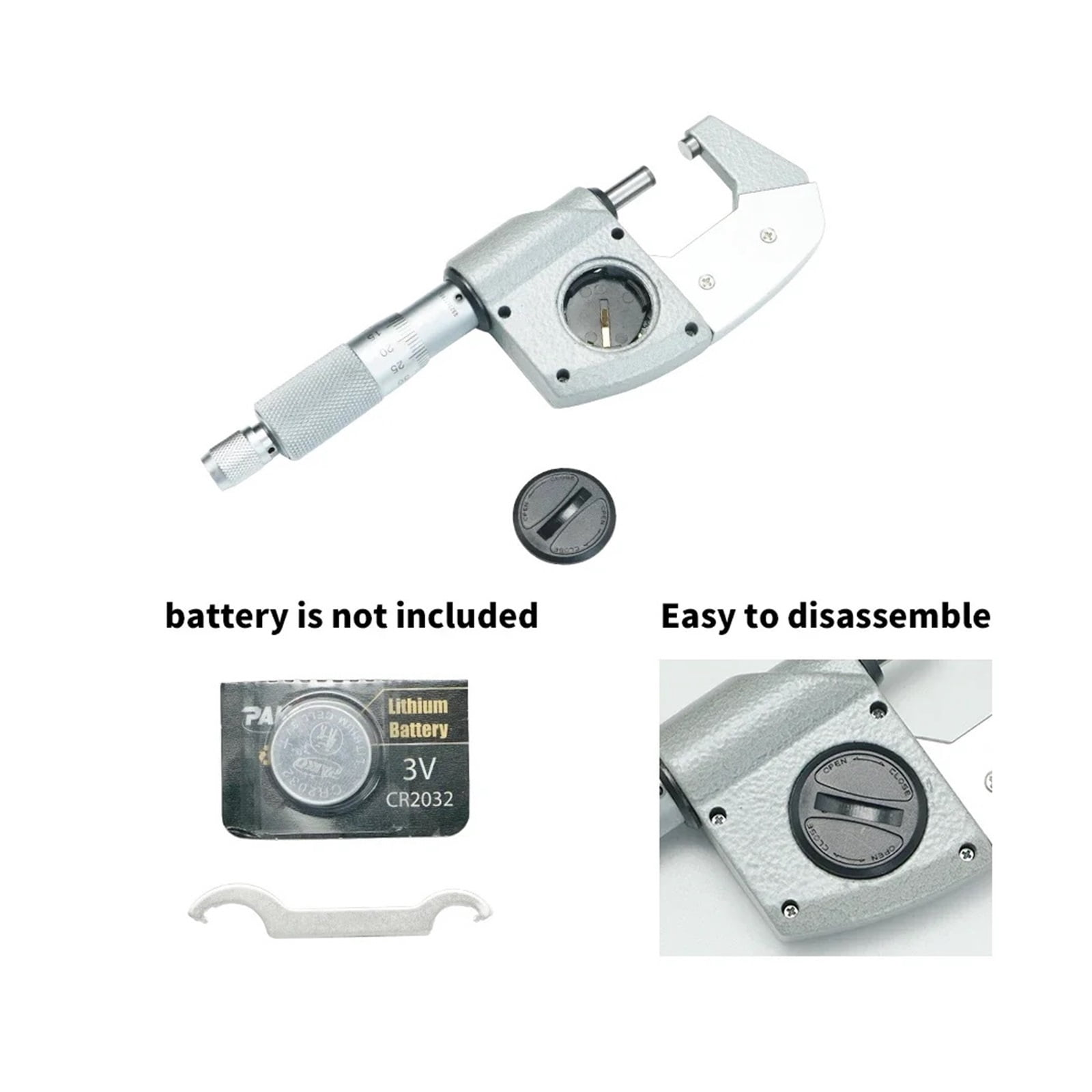 IP65 Waterproof Digital Micrometer Caliper Gauge 0.001mm Electronic Digital Micrometer Caliper Measuring Gauge Tools