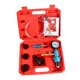 thumbnail image 2 of Juego de recarga de vacío de refrigerante Versátil Portátil con mangueras adaptadoras Presión de refrigerante Estuche de almacenamiento rojo, 2 of 9