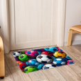 thumbnail image 6 of Football Polyester Non-Slip Machine Washable Door Mat - Ideal for Floor Rugs, Chair Mats, Chair Mat, 6 of 6