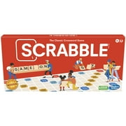 Scrabble Board Game for Kids and Family Ages 8 and Up, 2-4 Players