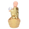 thumbnail image 3 of Lucky Money Maitreya Buda, Solar Buda Statue de la Estatua de Plásstico Brillante para la Sala de Estar, 3 of 7