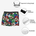 thumbnail image 5 of Saiise Mario By Men's Underwear Boxer Briefs Cotton Trunks Short Leg Underwear (S-XXL), 5 of 7