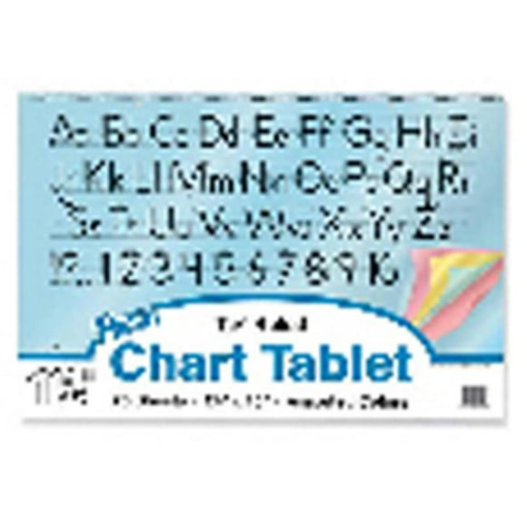 Pacon Corporation Pac74732 1 Ruled Cursive Cover 24 In X 16 In Assort 25 Ct