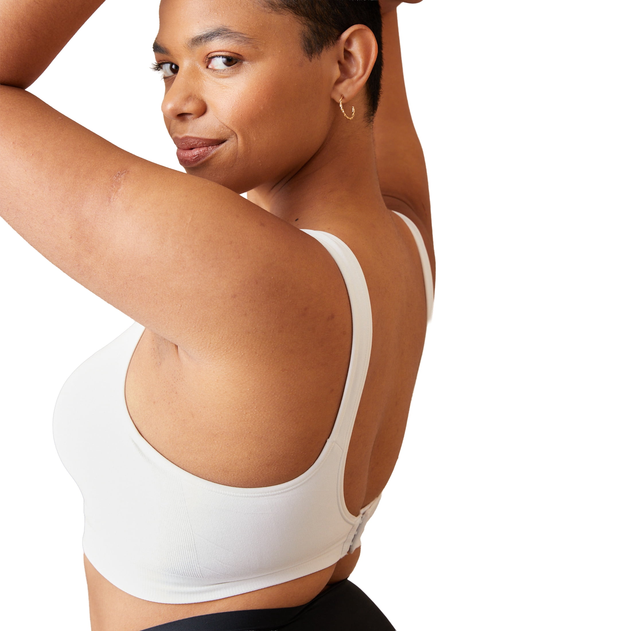 Truekind Comfort Everyday Wireless Shaping Bra – Women's Wire-Free Bra, Full-Coverage Cups, Sizes S to 4XL