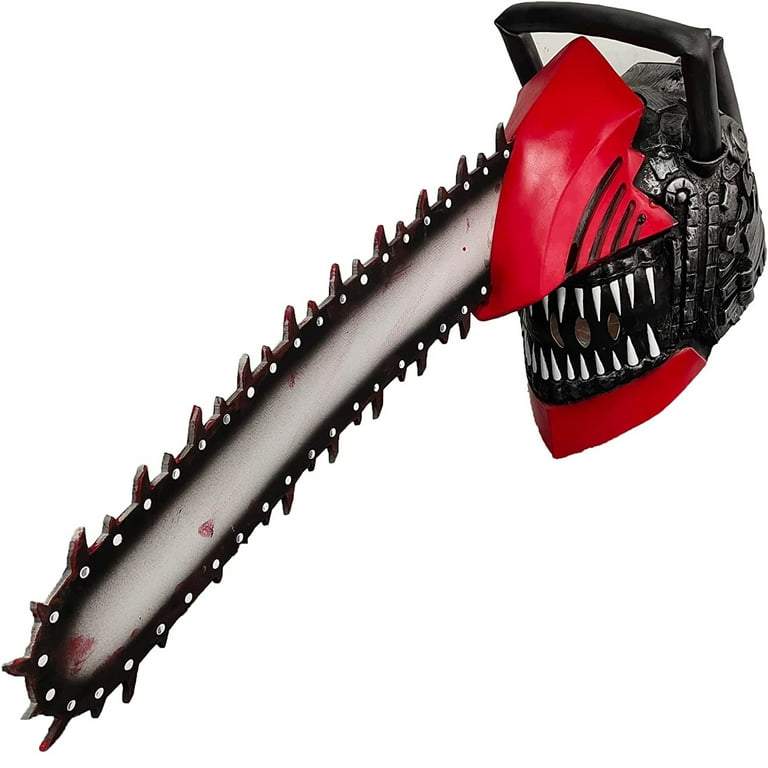 Anime Chainsaw Man Denji Cosplay Prop Mask Helmet Handsaw Cosplay Props  Christmas Fancy Party Costume 