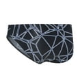 thumbnail image 2 of Arena Men's Carbonics Maxlife Pro Brief Swimsuit (24, Black/Black), 2 of 2