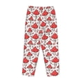 thumbnail image 5 of Balery Amanita Red Mushroom print Women's Pajama Pants,Ultra Lightweight Pjs,Lounge Pant-X-Large, 5 of 9