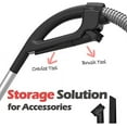 thumbnail image 5 of PINETAN Professional Canister Vacuum Cleaner UA807, Advanced 62 dB Low Noise Technology, High Suction Power and Rotation Speed Adjustment, 4.5 L Extra Large Dust Bags Included., 5 of 7