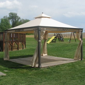 Set zanzariere di ricambio per gazebo Elite esagonale