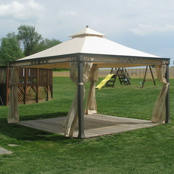 Garden Winds Replacement Canopy Top for Shelter Island Gazebo