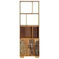 thumbnail image 4 of vidaXL Bookshelf Decor Cabinet Book Cabinet with 2 Doors Solid Reclaimed Wood, 4 of 16