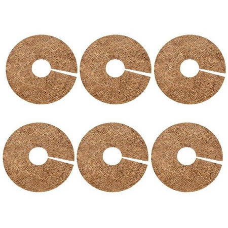 

mnjin natural coconut-fibers tree protection weed mats tree planter disc cover c