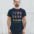 thumbnail image 4 of US Army Be All You Can Be T-shirt American Flag Military Veteran DD 214 Patriotic Armed Forces Licensed Men's Tee, 4 of 7