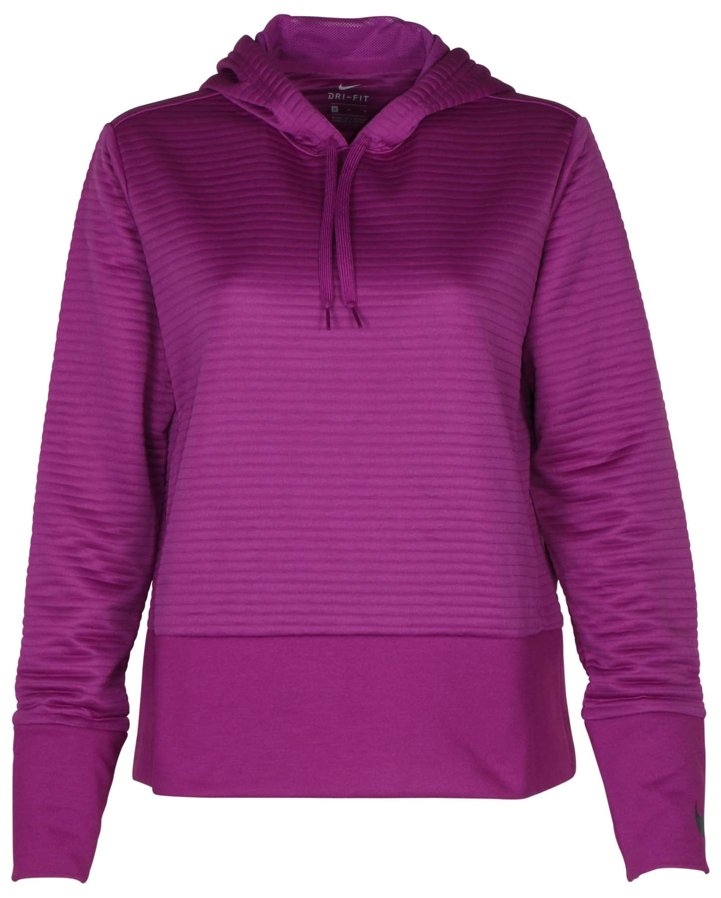 Nike Nike Women's DriFit Veneer Quilted Pullover Training Hoodie