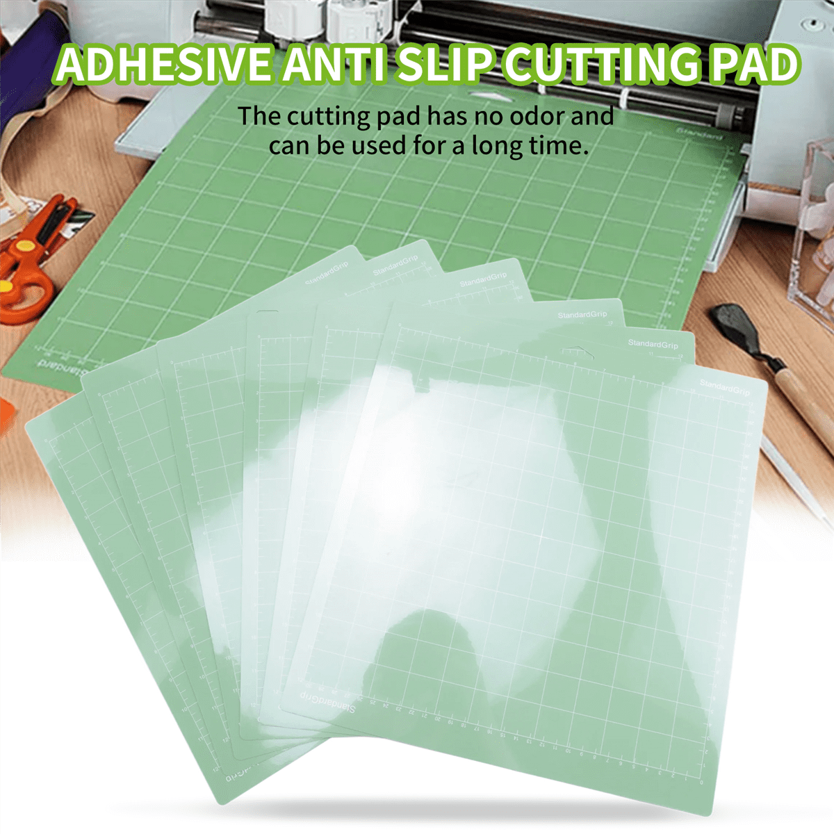 6Pack Cutting Mats for 3/Maker/Explore 3/Air 2/Air/One(12X12 Inch) Quilting Cricket Accessories