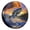 Bass Fish Jumping 02, variant on KAKALAD Lake Forests Campfire 04 Spare Tire Cover Universal Vehicle Accessories Buckle Car Tools 14”in