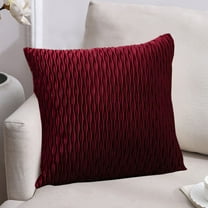 HBBKVI Pillow Covers Pillow Case Striped Velvet Upholstered Sofa Living Room Bedroom