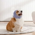 thumbnail image 4 of Dog Calming Hoodie Ear Wrap No Shake Head Cover for Anxiety Hematoma Grooming Noise Reduction Pet Clothes Windproof Snood, 4 of 5