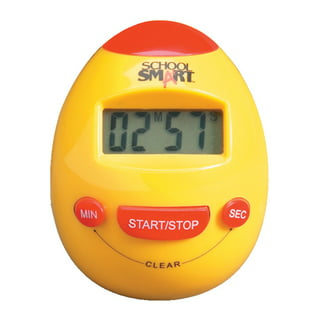 Taylor Precision 5839N Digital Timer, 4 Event Channel, 4.5' x 6.25', 10  -Hour for Commercial Kitchens, Yellow