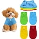thumbnail image 1 of 4 Pzas Camiseta para Perros Ropa para Perros Polo con Cuello Camisetas de Algodón Premium Cachorro Atuendos Transpirables Ropa para Perros Ropa Abrigos para Mascotas Pequeñas y Medianas Gatito, 1 of 7