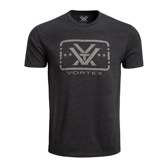 VORTEX Adult Male Trigger Press T-Shirt, Color: Charcoal Heather, Size: 3XL