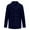 Navy, variant on IYTR Men's Peacoat Double Breasted Wool Classic Winter Coat Turndown Collar Long Sleeve Overcoat Casual Warm Coat Black XXXL