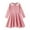 Pink, variant on ANINEO Kids Toddler Baby Girls Spring Summer Print Ruffle Long Sleeve Dress