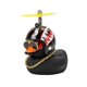 thumbnail image 3 of Juguete de pato de viento roto de goma, adornos de coche de motocicleta, decoración de salpicadero de coche de pato amarillo con gafas geniales, casco de hélice, 3 of 5