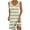 Army Green, variant on LYEAA Sleeveless Dresses V Neck Plus Size Elegant Midi Dresses Striped Casual Dressy Pullover Womens Dresses Comfort Vacation Dresses Green M