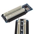 thumbnail image 4 of PCI-E to PCI Adapter Card Pcie to 2 PCI Slots Support Recording Card Gold Tax Card Sound Card Parallel, 4 of 5