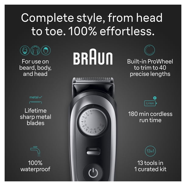 Braun Series 9 9440 All-in-One Style Kit, 13-in-1 Grooming Kit