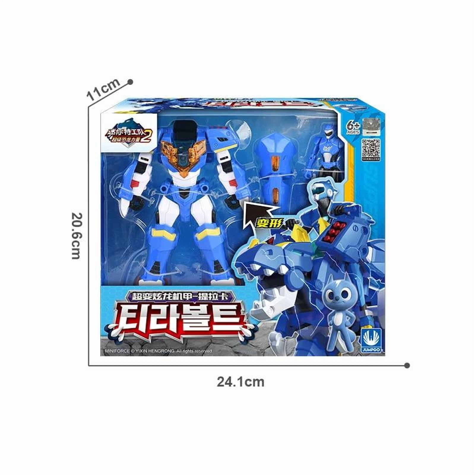 Newest Mini Force 2 Super Dino Power Transformation Robot Toys Action Figures MiniForce X Deformation Toy