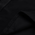 thumbnail image 4 of LIIPEE Men Shirts Father's Day Gifts Casual Button Down Collar Tab Long Sleeve Solid Color Ribbed Button Up Shirts Male Single Yoke Regular Breathable Fashion Versatile Tops With Pocket,XXL, 4 of 7