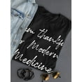 thumbnail image 3 of I'm Thankful For Modern Medicine Women T-Shirt, Female x-Large, 3 of 4