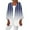 Blue, variant on AherBiu Cardigan for Women Lightweight 3/4 Sleeve Casual Striped Cover up Open Front Cardigans Shrugs