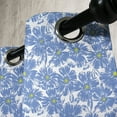 thumbnail image 3 of Ambesonne Floral Grommet Curtain, Botanical Pastel Nature, 50" x 84", Violet Blue Yellow, 3 of 6