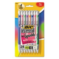 BIC Xtra Sparkle Mechanical Pencils - 24 Pack-2PK