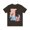 Brown, variant on Letter L Unisex Graphic Tee With Vintage Inspired Artwork Quality
