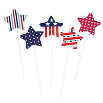 Patriotic Star Stakes, Set of 5 by Fox RiverTM Creations