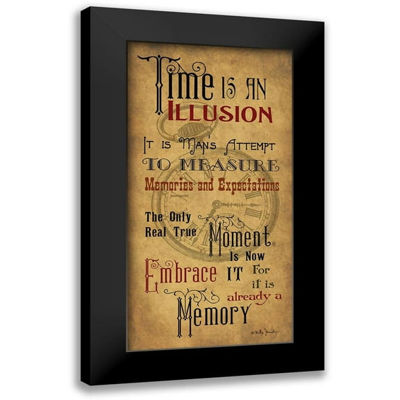 Jacobs, Billy 9x14 Black Modern Framed Museum Art Print Titled - Memories