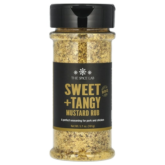 The Spice Lab Sweet   Tangy Mustard Rub, 5.7 oz (161 g)