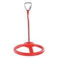 thumbnail image 2 of Rueda giratoria de plástico para gimnasio infantil, rueda direccional para ejercicios de fitness al aire libre con cuerda roja., 2 of 14