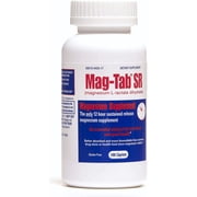 2 Pack Mag Tab SR Magnesium Supplement 100 Caplets Each