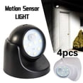 thumbnail image 5 of 1/2/3/4pcs 360° Battery Operated Indoor Outdoor Garden Motion Sensor Security Led Light, 5 of 9
