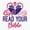 1pcs, variant on Girl Read Your Bible Christian Religious Bible Study Sticker