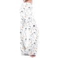 thumbnail image 2 of Edvintorg Summer Palazzo Pants For Women Flower Print High Waist Wide Leg Pants Casual Loose Pants Trousers With Pockets On Clearance, 2 of 6