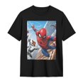 thumbnail image 3 of Spider-Man 180g Adult Polyester Crew Neck T-Shirt - Ironing, 3 of 7