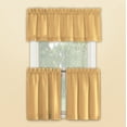 thumbnail image 2 of Collections Etc Martine Rod Pocket Caf� Curtain Set - Includes Valance & Two Tiers, 2 of 2