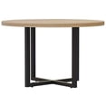 thumbnail image 1 of Pemberly Row Table de Conférence Ronde Contemporaine 42 Pouces en Dune de Sable, 1 of 4