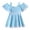Light Blue, variant on Aayomet Girls' Summer Swimsuits Girls Swimsuit 1 Piece With Chest Pad Dress Swimwear Bathing Suit 7 To 18 Years,Pink 12-14 Years